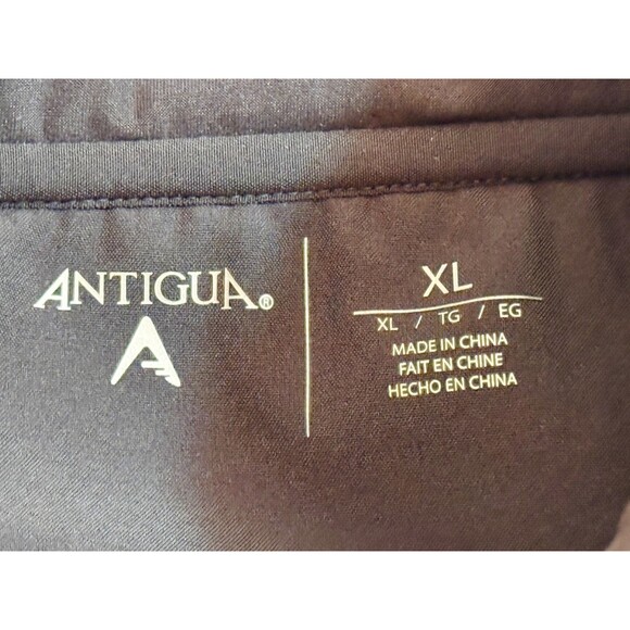 Antigua Kansas City Chiefs Long Sleeve 1/2 Zip Fleece Gray XL - Picture 4 of 5